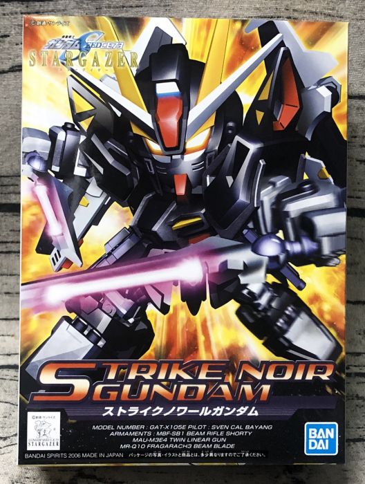《GTS》 BB戰士 #293 STRKE NOIR GUNDAM 漆黑攻擊鋼彈 鋼彈SEED 組裝模型 5060412