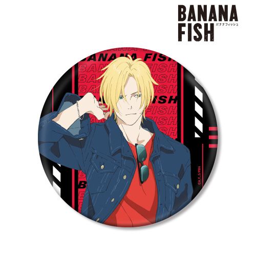 買動漫 遊戲本舖2號店 精品預購アルマビアンカbanana Fish 戰慄殺機亞修牛仔服風格大徽章1121