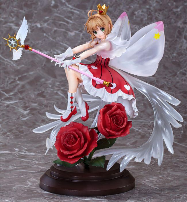 轉蛋概念館~預約 4月 代理 雙翼社 1/7 庫洛魔法使 透明牌编 木之本櫻 小櫻 完成品 超商付款免訂金
