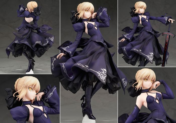 【怨念事務所】預約商品 10月(免訂金) 代理版 ALTER Fate FGO Saber 黑賽巴 禮服 1/7 再版