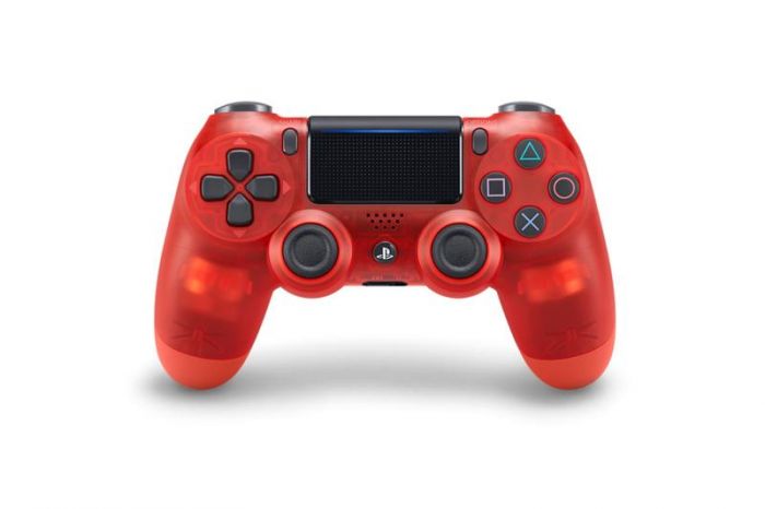 【普雷伊-桃園中華】缺貨★台灣公司貨【PS4手把 無線控制器 新式 水晶紅】