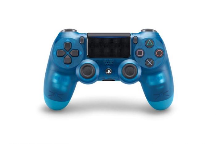 【普雷伊-桃園中華】缺貨★台灣公司貨【PS4手把 無線控制器 新式 水晶藍】