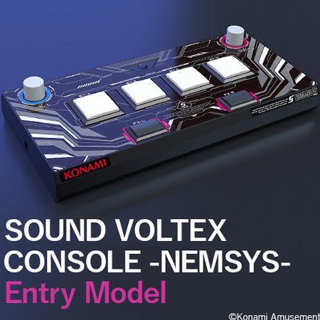蚤成漫 SDVX 官方控制器 (入門款-附框體型手機架) SOUND VOLTEX CONSOLE -NEMSYS- Entry Model 手台 二手僅拆封試按