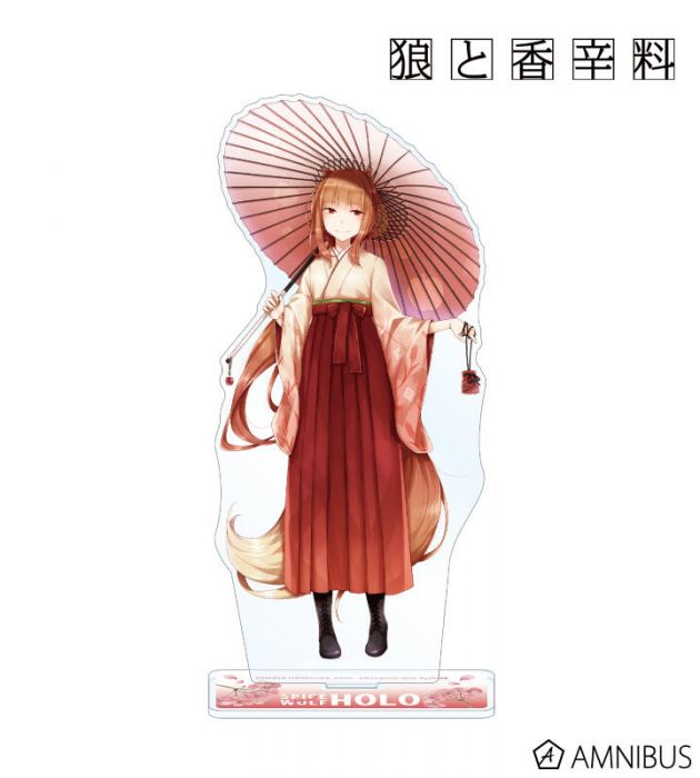 【怨念事務所】預約商品 4月(免訂金) 日空版 狼與辛香料 文倉十老師描繪 赫蘿 袴 大型壓克力立牌 0124