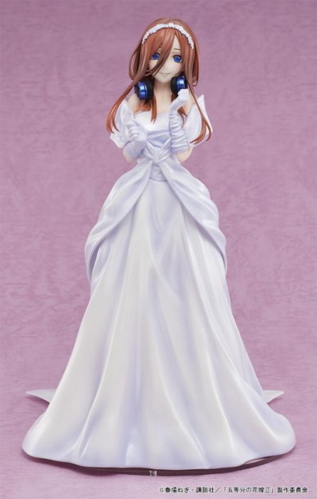【怨念事務所】預約商品 21年12月(免訂金) HJ限定 AMAKUNI 五等分的新娘 中野三玖 婚紗Ver 1/7 0307