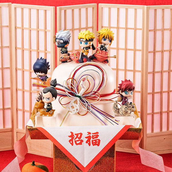 【殘荷齋06月預購】 MEGAHOUSE 代理版 Petit Chara Land 火影忍者疾風傳 新色! 通靈之術! 套組 特典版 0120