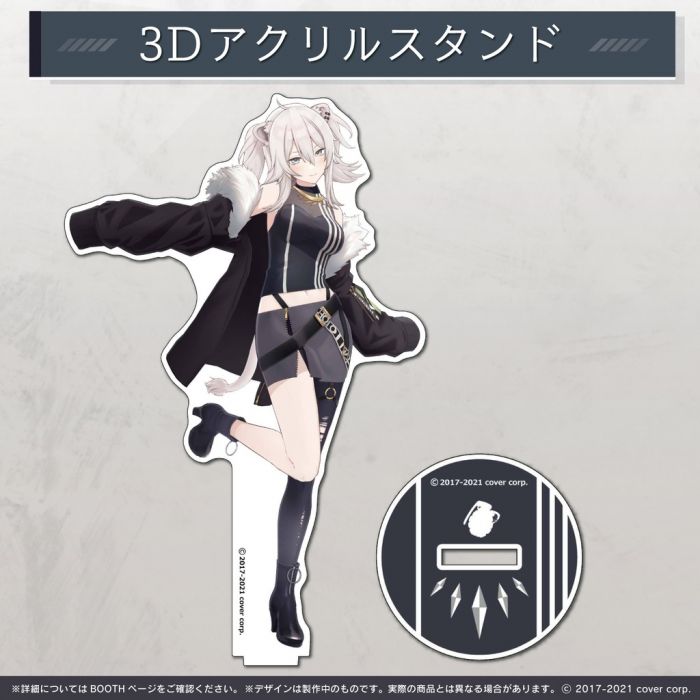 【怨念事務所】預約商品 6月(免訂金) Hololive 獅白ばたん 獅白牡丹 3D化記念商品 壓克力立牌