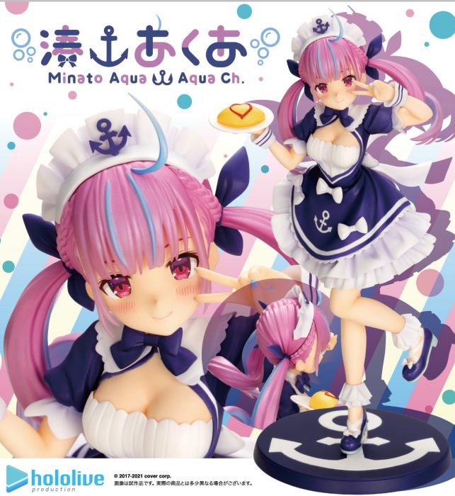 【怨念事務所】預約商品 6月(免訂金) 日空版 壽屋 hololive 湊あくあ 湊阿庫婭 1/7 PVC 完成品 0214