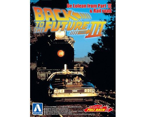 【上士】預購3月免訂金 AOSHIMA 青島 1/43 電影#13 回到未來 迴力車 DeLorean Part III &Rail Road 05477