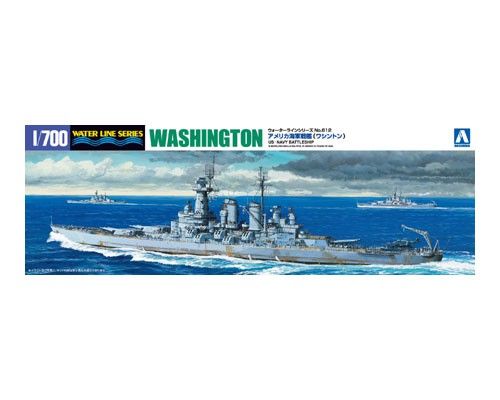 【上士】預購3月免訂金 AOSHIMA 青島 1/700 水線船 #612 美國海軍 戰艦 BB-56 華盛頓號 04601