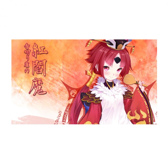 買動漫 冰萌同人二創滑鼠墊遊戲墊桌遊墊牌墊桌墊fate Grand Order 紅閻魔