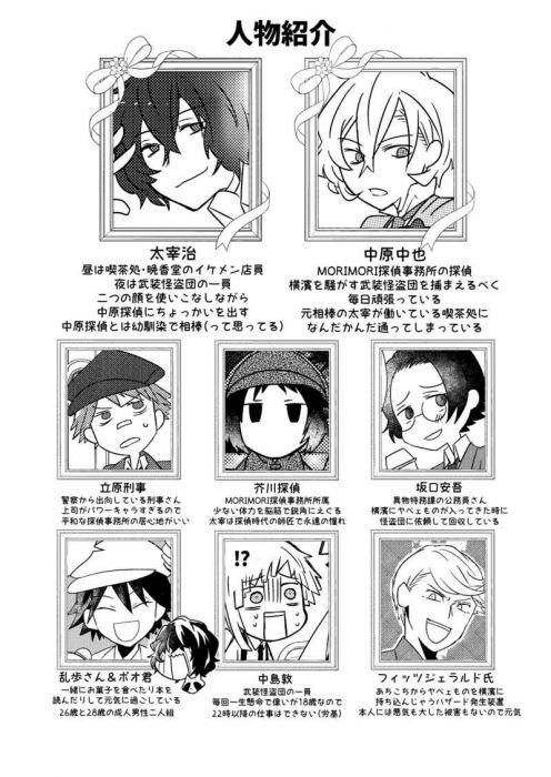 買動漫 訂購代購屋同人誌文豪野犬怪盗さんと探偵さん 呪いの絵画 リマ海老とアルパカ太宰治 中原中也 虎之穴melonbooks 駿河屋cq Web