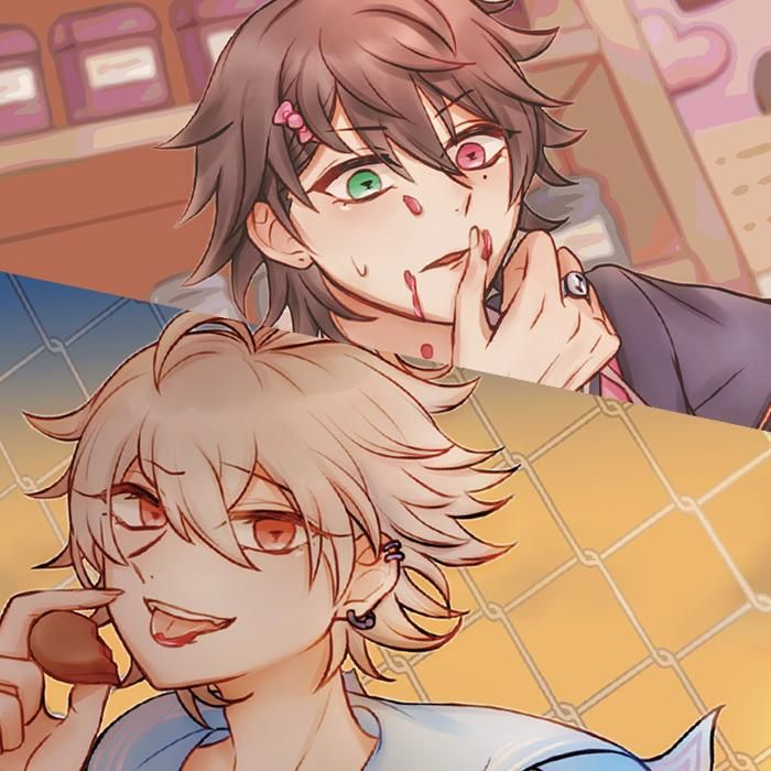 自家通販 催麥同人一左馬 情人節概念套組 明信片 特典吊飾by宇多多 催眠麥克風一郎左馬刻 明信片 卡片 紙製商品 買動漫