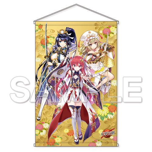 買動漫 遊戲本舖2號店 精品預購角川天華百劍城和泉正宗 桑名江 牛王吉光b2掛軸0529