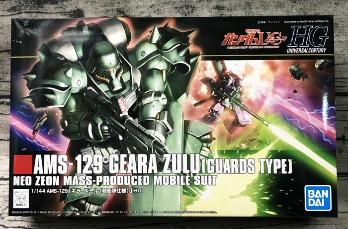 《GTS》BANDAI 機動戰士 鋼彈1/144 HGUC #122 AMS-129GEARA ZULU 5060398
