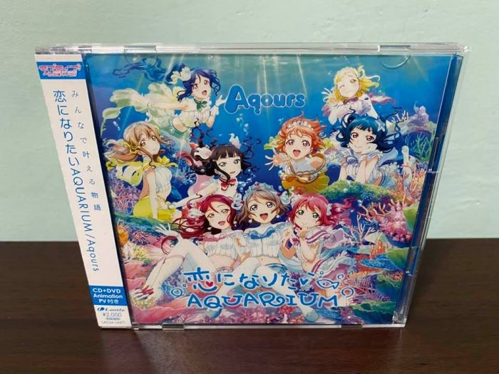 買動漫 Aqours 日版初回限定盤cd Dvd 恋になりたいaquarium 高海 千歌黑澤露比渡邊曜津島善子國木田花丸小原鞠莉櫻內梨子松浦果南黒澤黛雅