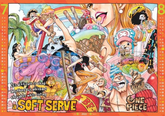 買動漫 三星廚 12月預購日文周邊尾田榮一郎 One Piece 航海王 海賊王22年月曆 特典附行事曆 預計8 26結單