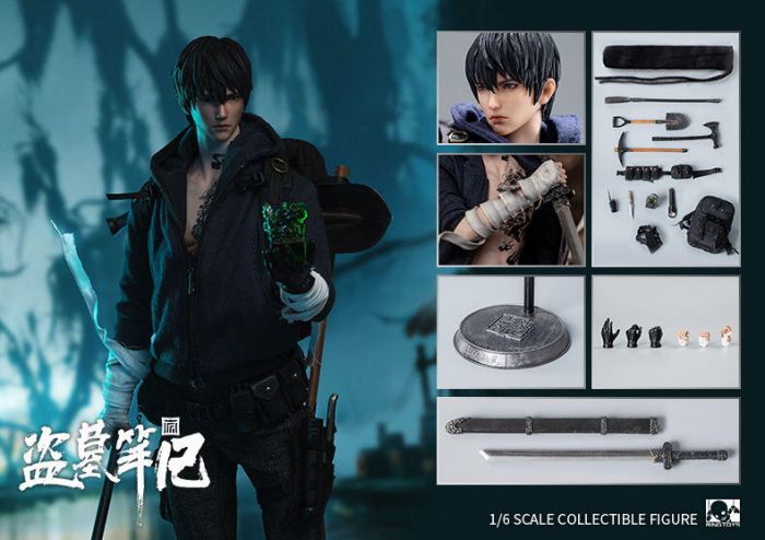 【漢斯模型】21年第四季預約商品 RingToys玩界 盜墓筆記 張起靈 1/6 兵人可動 豪華版 單人+配件