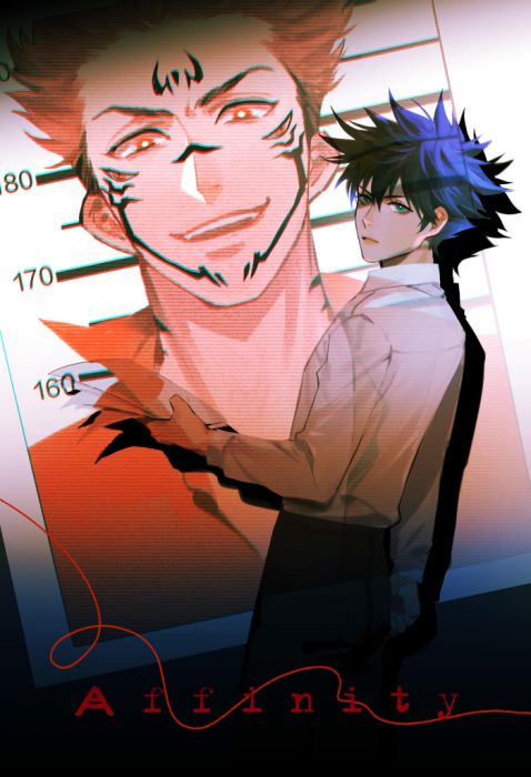 食糧閣 ♥【現貨】《Affinity》(漫畫+明信片+徽章_送限量扇子)咒術迴戰/兩面宿儺/伏黑惠/宿伏/漫畫/Genii