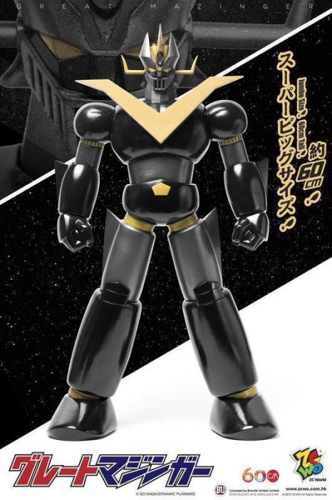 《GTS》再販 預購2021年8月ZCWO 免運大魔神 60cm (限量版) 黑金 無敵鐵金剛 542382 7/8