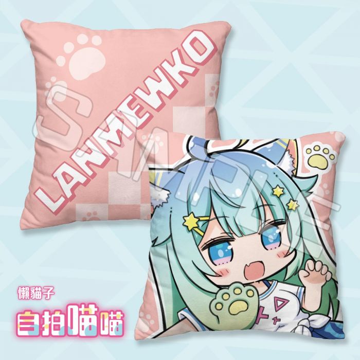 【預購】毛茸茸聯名抱枕:懶貓子-自拍喵喵