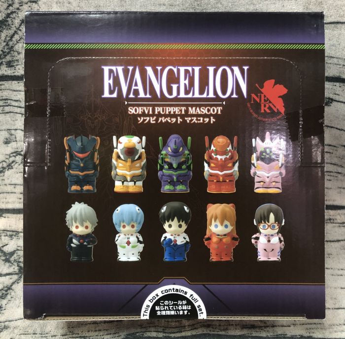 《GTS》Ensky 盒玩 新世紀福音戰士 EVA 軟膠指偶公仔 全10種1盒10入 622480