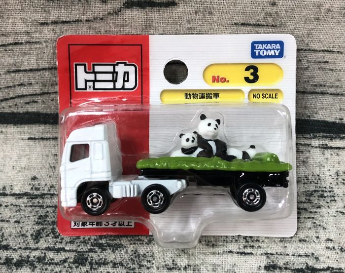 買動漫 Gts 純日貨tomica 多美小汽車no03動物搬運車4315