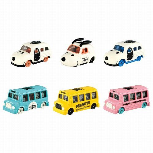 《GTS》純日貨TOMICA 多美小汽車Dream史努比70週年記念車全6種 133933