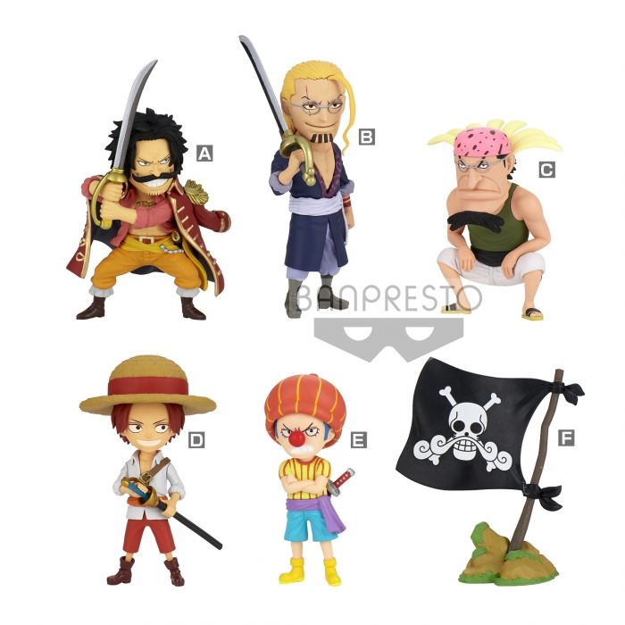 【V頑具】現貨 代理版 WCF海賊王 和之國回憶篇VOL.2 一套6款 羅傑 小丑 紅髮傑克 小時候
