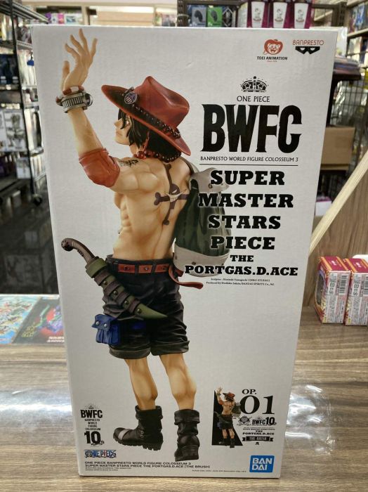 買動漫 現貨 岡山 赤凰 航海王bwfc 造型王頂上決戰3 Smsp 波特卡斯d 艾斯the Brush 海外限定