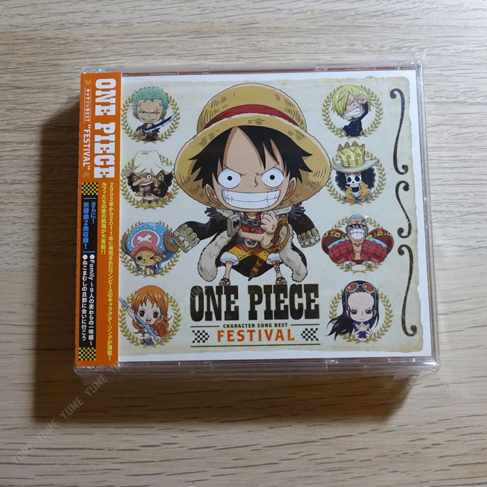 買動漫 Yume動漫 One Piece Festival 航海王角色歌曲 3cd 通常盤 海賊王原聲帶 日版代購
