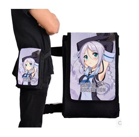 買動漫 艾萌艦隊collection山風海風江風動漫打call 日本動漫多運動整個腰包 包體蓋子 等待期10 天