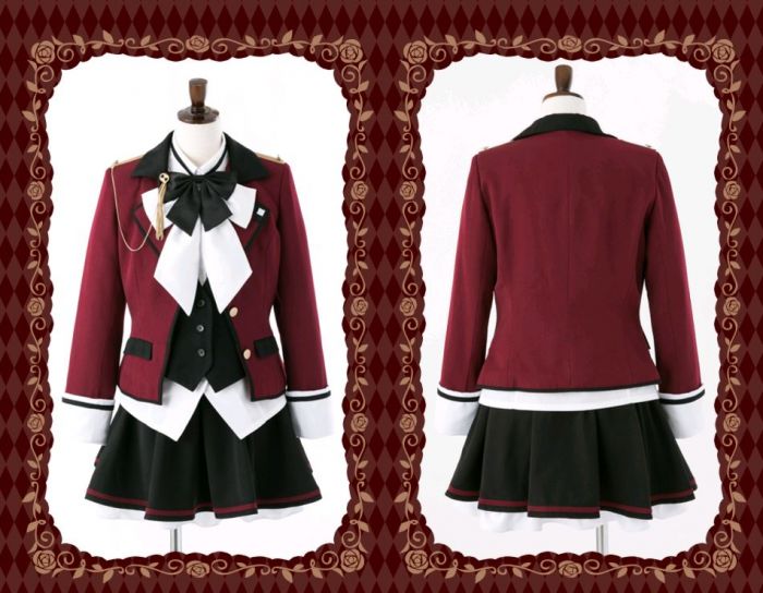 買動漫 訂金二千acos代購diabolik Lovers Lost Eden 嶺帝学院高校制服 女子 下標後請告知尺寸