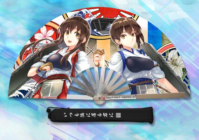 - 金魚工房 - 艦娘不鏽鋼扇- 一航戰-赤城加賀