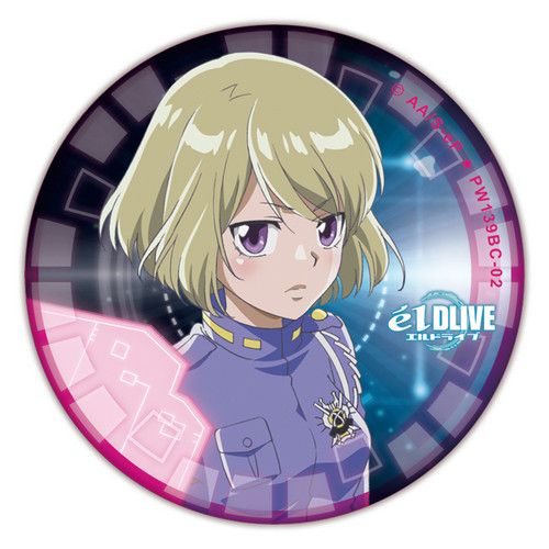 elDLIVE宇宙警探 大胸章(2)