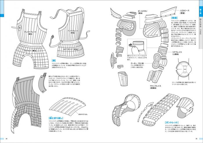 布魯樂 代訂 空運 日版書籍 西方盔甲 武器作畫資料西洋甲冑 武具作画資料 畫冊 設定集 遊戲攻略 日文書 買動漫
