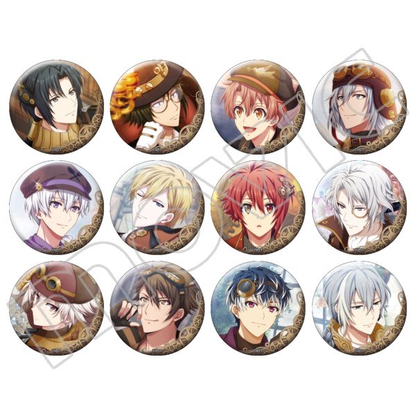 (響代購)(預約)IDOLiSH7 偶像星願 徽章 胸章 BOX アイドリッシュセブン(原作版) キャラバッジコレクション MECHANICAL LULLABY card ver.