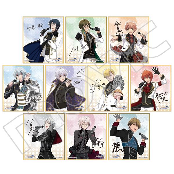 (響代購)(預約)IDOLiSH7 偶像星願 複製簽名色紙 BOX アイドリッシュセブン ミニ色紙コレクション 週邊 3/8