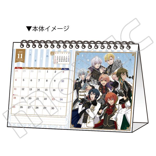(響代購)(預約)IDOLiSH7 偶像星願 2018年 桌曆 4月開始 アイドリッシュセブン 卓上カレンダー 週邊 3/8