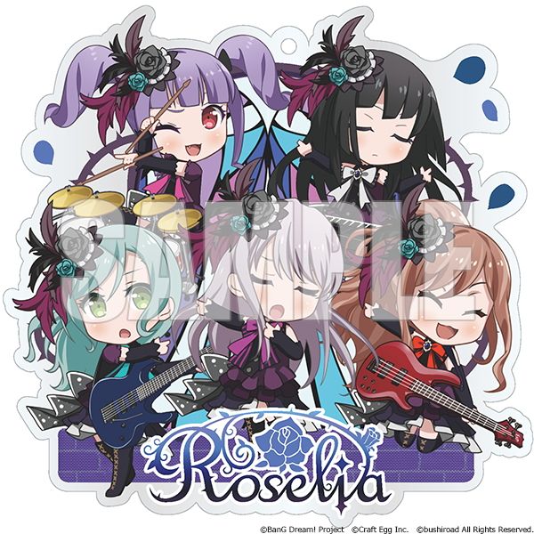 ☆鶴鶴那納☆ 4月預約 BANG DREAM BGD BANGDREAM 武士道 紀念 壓克力 吊飾 東京 Roselia live ガルパーティ