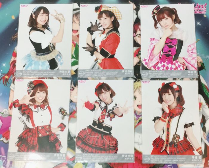 買動漫 現貨 Aqours 函館uc 限定生寫真杏樹朱夏梨香子愛香高槻有紗諏訪愛奈水團lovelive Sunshine