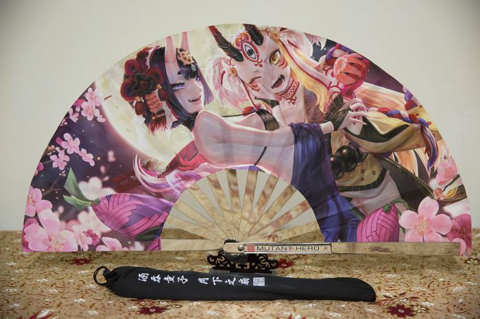 - 金魚工房 - FGO酒吞童子&茨木童子 金屬扇