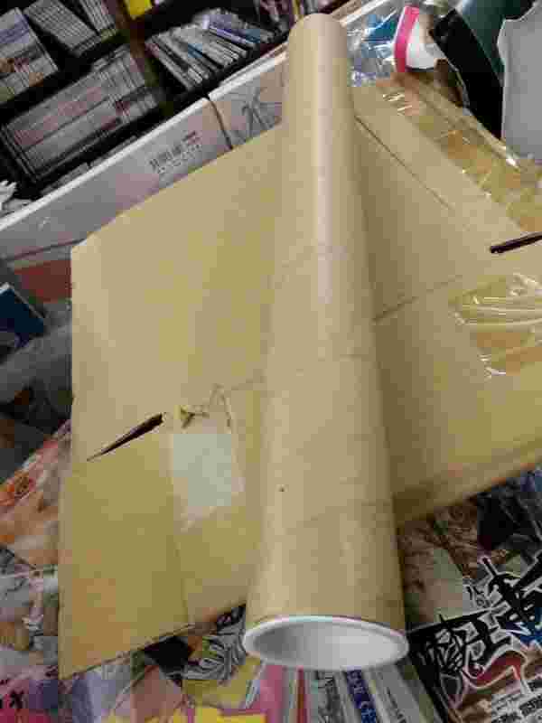 Avi書店【動漫周邊】海報管子//海報筒//裝海報的海報筒 規格:直徑3公分長度37公分