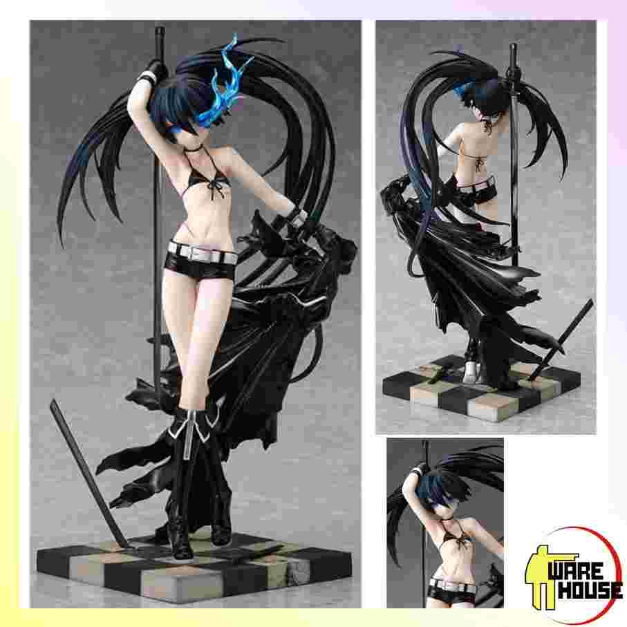¥儲藏室¥港版 初音末來黑岩射手小太刀BLACK ROCK SHOOTER MIKU黑化初音黑岩太刀手辦PVC動漫130713