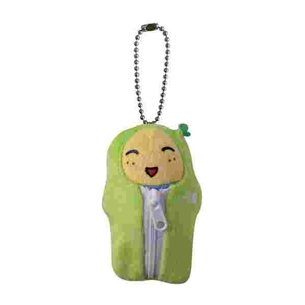 【博英社】船梨精 迷你睡袋吊飾-綠色款 ☆ funassyi 吉祥物