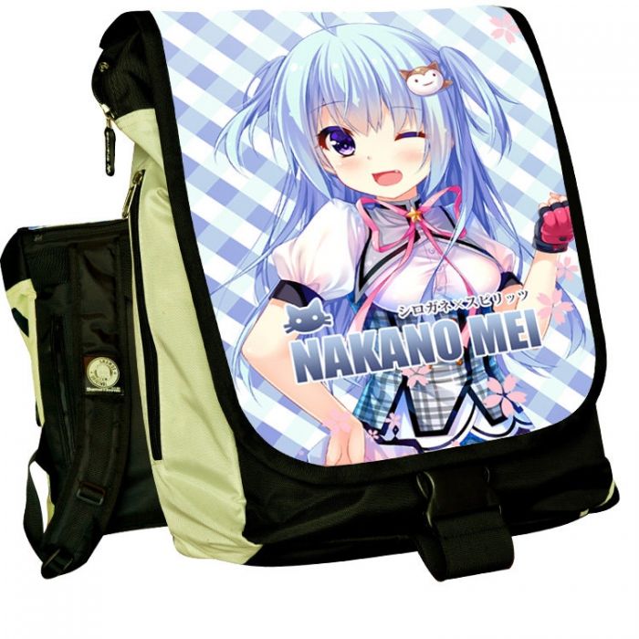 買動漫 萌工坊シロガネ スピリッツ仲野愛拆換式電腦包學生包雙肩包背包 買動漫 萌工坊シロガネ スピリッツ仲野愛拆換式電腦包學生包雙肩包背包