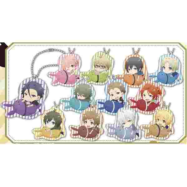 買動漫 二次元喵喵 預購9月 月歌壓克力鑰匙圈吊飾月兔私服q版睦月如月彌生卯月皋月水無月文月葉月長月神無月霜月師走