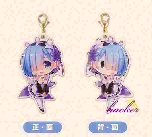 買動漫 黑客優品hacker 從零開始的異世界生活 雷姆金屬吊飾