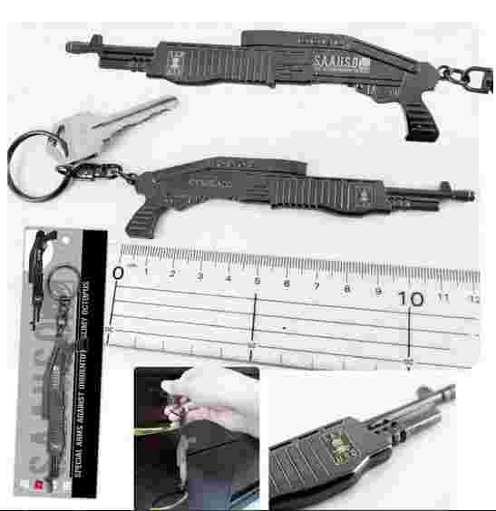 Avi的店 精品 暗殺教室 鑰匙圈 Saauso武器 B款 霰彈槍 吊飾類 動漫周邊 買動漫