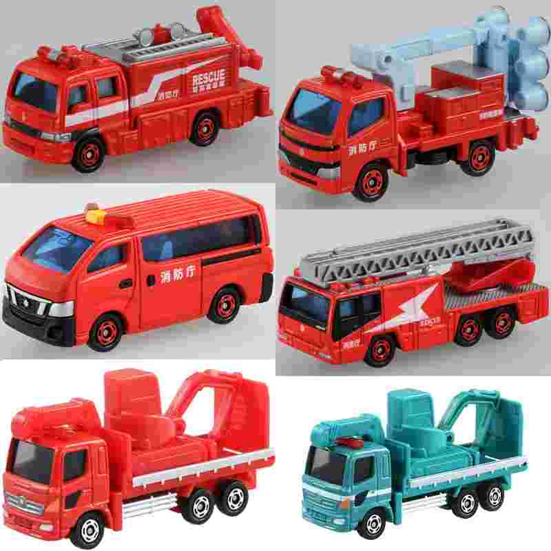 買動漫 絕版 限量 Tomica 多美合金消防車照明車救護車重機搬送車 普初 6款車組 買動漫 絕版 限量 Tomica 多美合金消防車照明車救護車重機搬送車 普初 6款車組